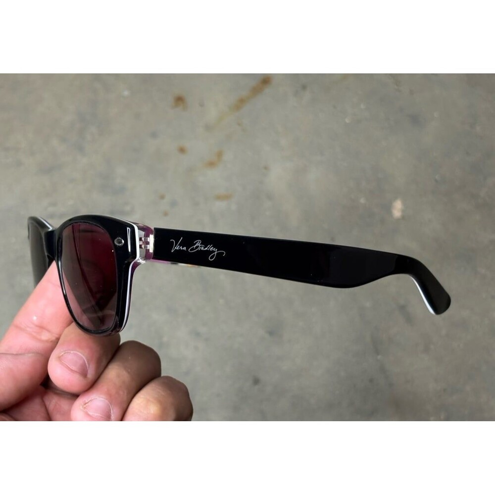 Vera Bradley Leigh CS Va Va Bloom VVB Sunglasses Frames Black Floral